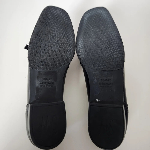 Stuart Weitzman | Boything Lava Brushed Calf Leather Loafers - Size 6 - Picture 10 of 15
